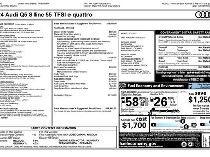 Used 2024 Audi Q5 e Premium Plus w/ Premium Plus Package