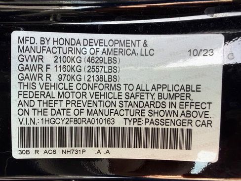 Used 2024 Honda Accord Touring image 47