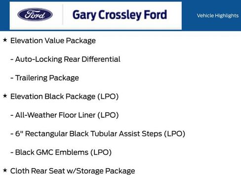 Used 2021 GMC Sierra 1500 Elevation w/ LPO, Elevation Black Package AWD/4WD image 30