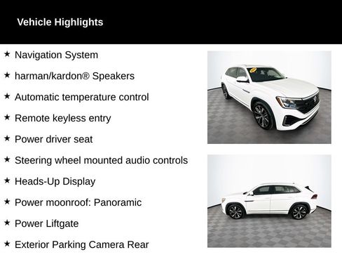 Used 2024 Volkswagen Atlas Cross Sport SEL Premium R-Line AWD/4WD image 2