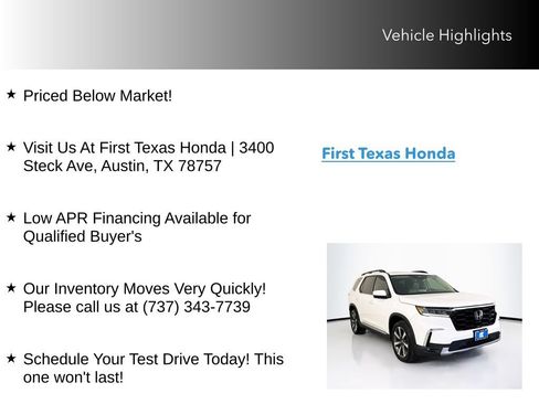 Used 2024 Honda Pilot Elite image 10