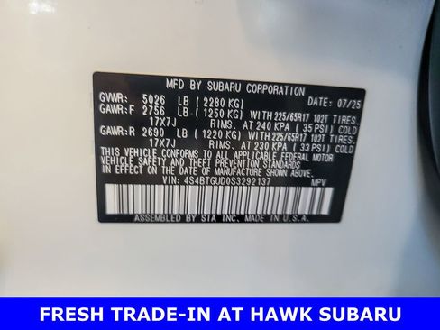 Certified 2025 Subaru Outback Wilderness image 24