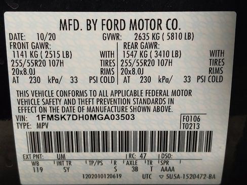 Used 2021 Ford Explorer XLT w/ Equipment Group 202A image 33