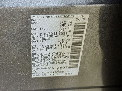 Used 2018 Nissan Pathfinder SV w/ SV Tech Package image 33