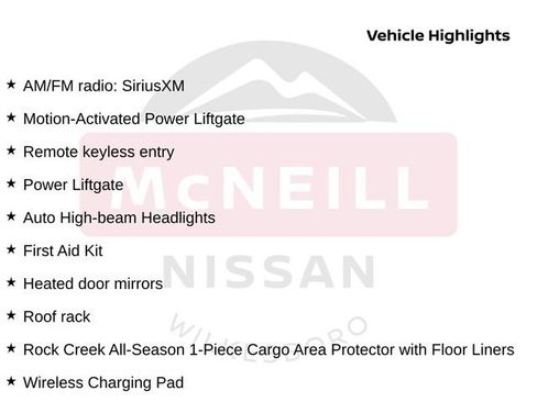 Used 2025 Nissan Rogue SV w/ Rock Creek Premium Package AWD/4WD image 10