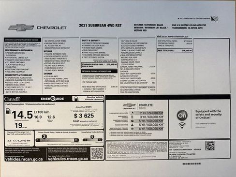 Used 2021 Chevrolet Suburban RST image 67