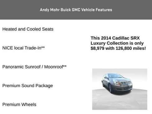 Used 2014 Cadillac SRX Luxury FWD image 8