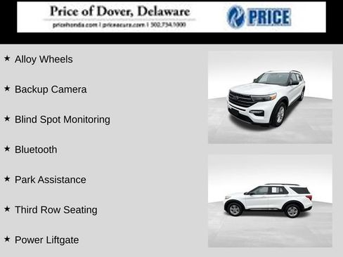 Used 2022 Ford Explorer XLT w/ Equipment Group 202A AWD/4WD image 2
