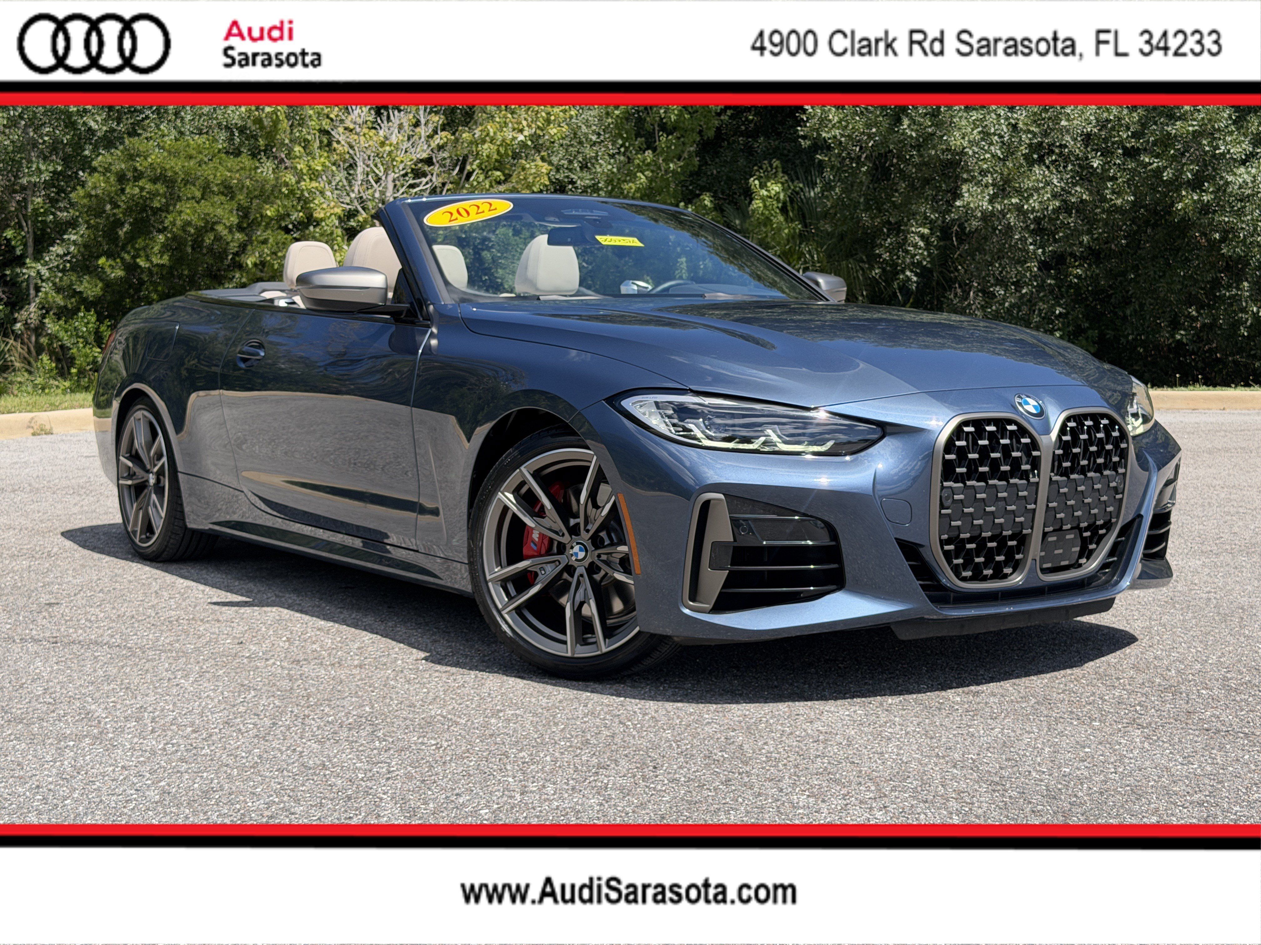 Used 2022 BMW M440i Convertible RWD image 1