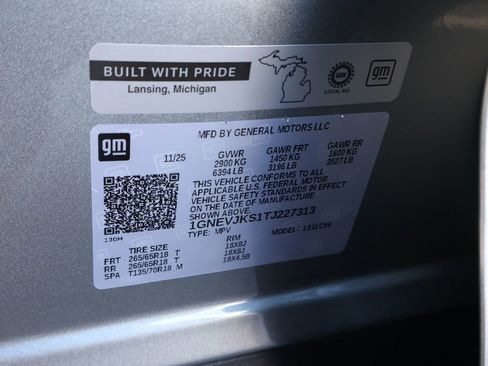 New 2026 Chevrolet Traverse Z71 w/ Enhanced Driving Package image 50