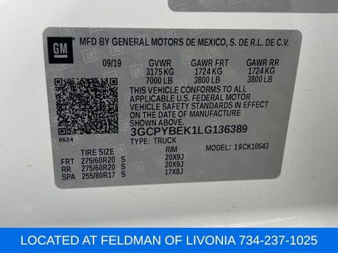 Used 2020 Chevrolet Silverado 1500 Custom w/ Custom Value Package image 10