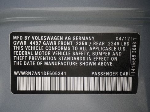 Used 2013 Volkswagen CC Lux image 28