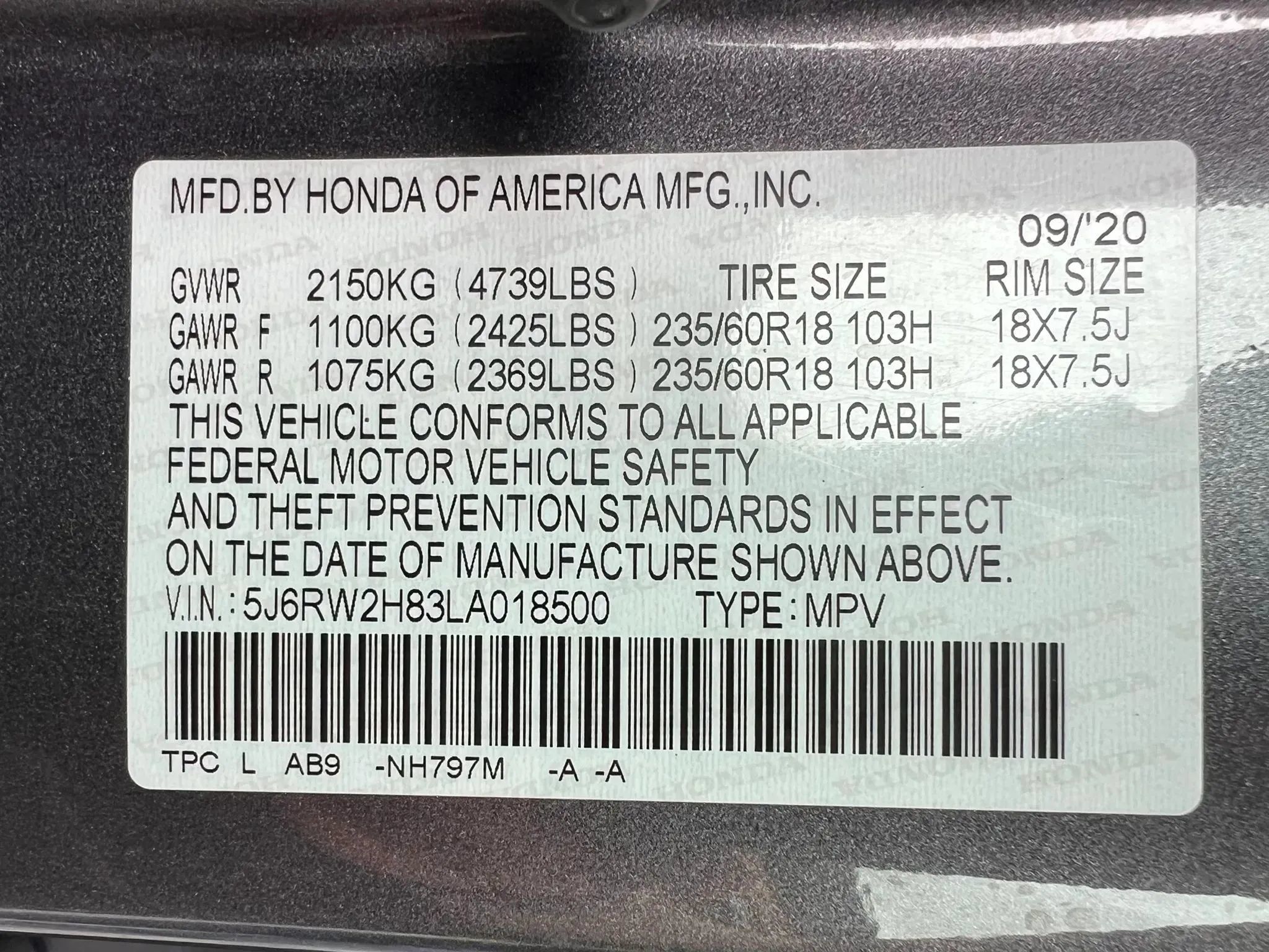 Used 2020 Honda CR-V EX-L image 44