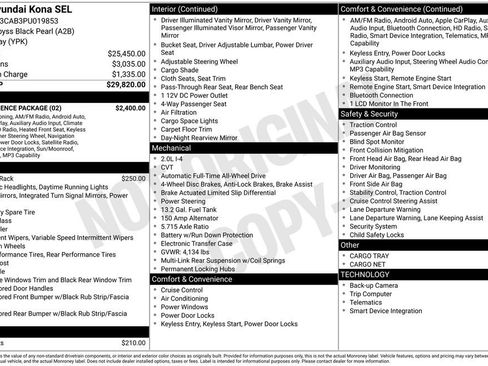 Used 2023 Hyundai Kona SEL w/ Convenience Package image 26