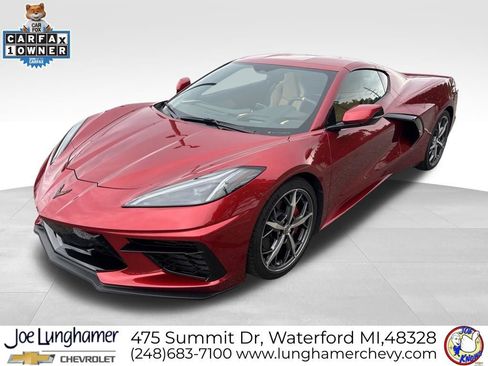 Certified 2022 Chevrolet Corvette Stingray Preferred Cpe RWD image 7