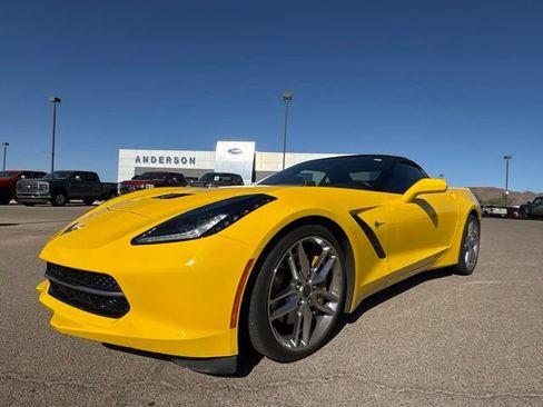 Used 2014 Chevrolet Corvette Stingray Convertible w/ 3LT Preferred Equipment Group RWD image 1