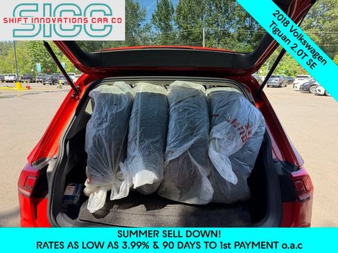 Used 2018 Volkswagen Tiguan SE w/ Panoramic Sunroof Package AWD/4WD image 19