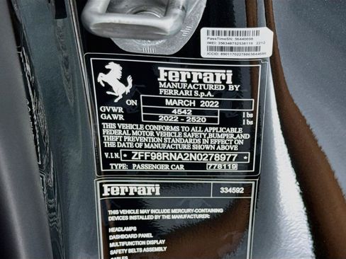 Used 2022 Ferrari Roma RWD image 62
