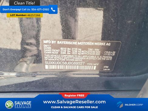 Used 2018 BMW X6 sDrive35i RWD image 16