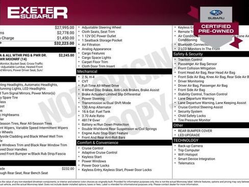 Certified 2026 Subaru Crosstrek 2.0i Premium image 1