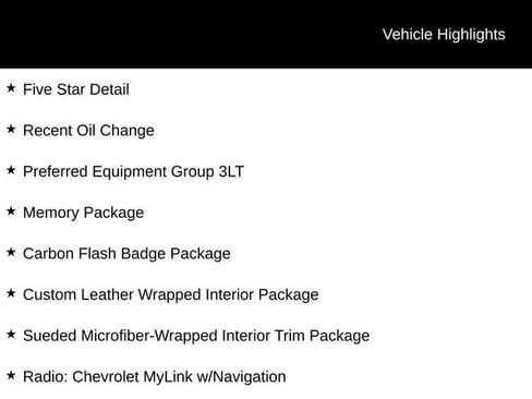 Used 2016 Chevrolet Corvette Stingray Coupe w/ 3LT Preferred Equipment Group RWD image 5