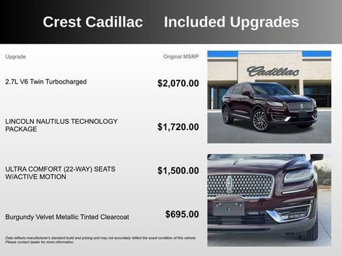 Used 2019 Lincoln Nautilus Reserve image 5
