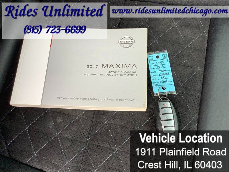 Used 2017 Nissan Maxima SR w/ Midnight Edition FWD image 33