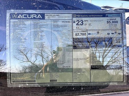 New 2026 Acura RDX Base image 43