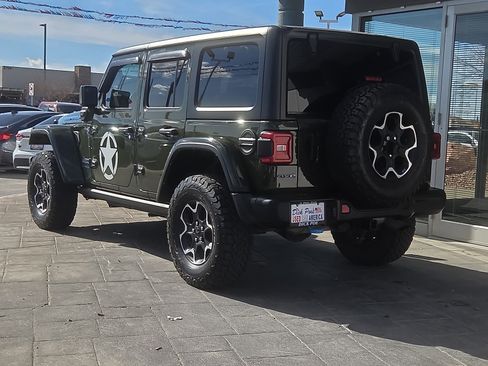 Used 2023 Jeep Wrangler Unlimited Rubicon 4xe w/ Steel Bumper Group image 4