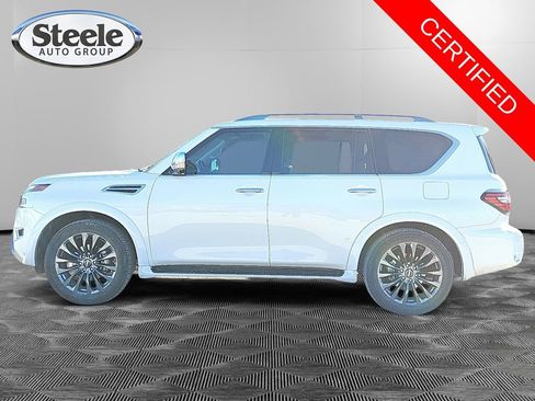 Used 2023 Nissan Armada Platinum w/ Captain's Chairs Package image 2