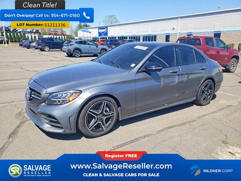 Used 2021 Mercedes-Benz C 300 Sedan w/ AMG Line image 1