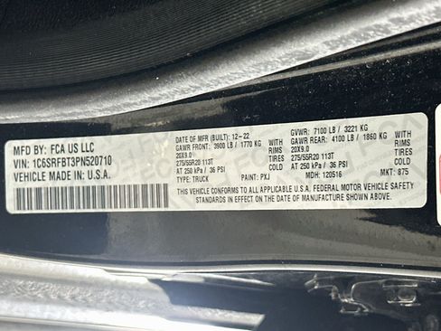 Used 2023 RAM 1500 Lone Star AWD/4WD image 12