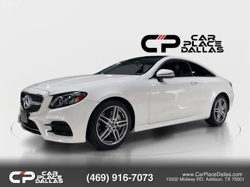 Used 2019 Mercedes-Benz E 450 4MATIC Coupe w/ AMG Line Package image 4
