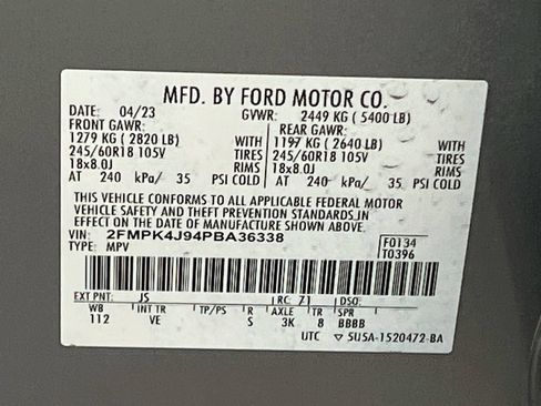 Used 2023 Ford Edge SEL AWD/4WD image 31