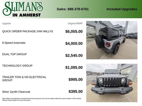 Used 2022 Jeep Wrangler Unlimited Willys image 12