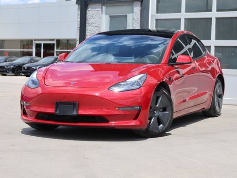Used 2021 Tesla Model 3 Long Range AWD/4WD image 3