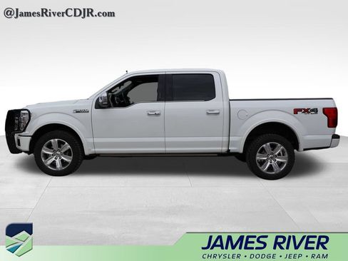 Used 2020 Ford F150 Platinum w/ Technology Package AWD/4WD image 2