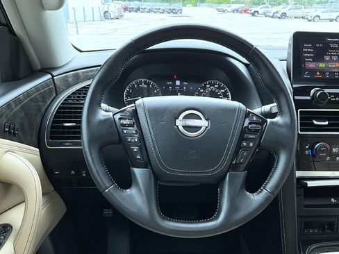 Used 2021 Nissan Armada Platinum w/ Captain's Chairs Package AWD/4WD image 12