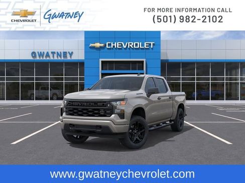 New 2026 Chevrolet Silverado 1500 Custom w/ Turbomax Blackout Package AWD/4WD image 8
