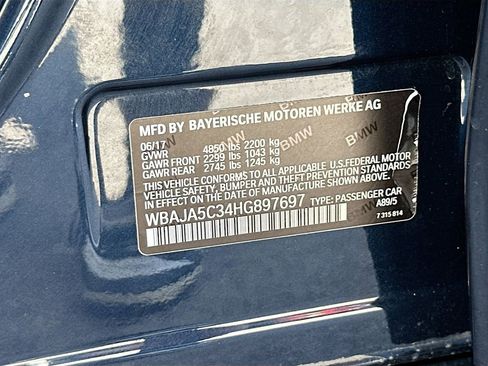 Used 2017 BMW 530i image 36