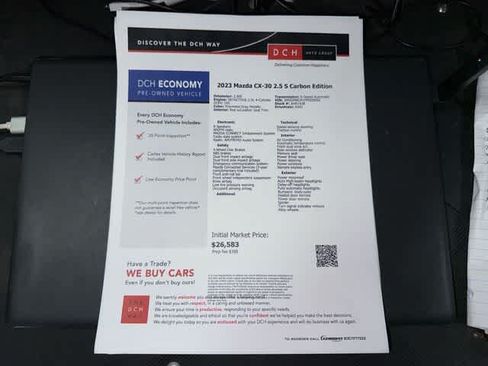 Used 2023 MAZDA CX-30 AWD 2.5 S w/ Preferred Package image 13
