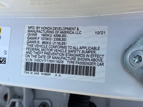 Used 2021 Honda Accord LX image 22