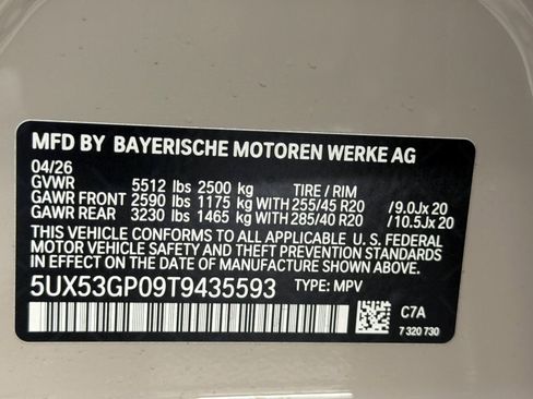 New 2026 BMW X3 xDrive30 w/ Premium Package AWD/4WD image 19