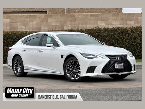 Certified 2023 Lexus LS 500h AWD w/ Luxury Package image 1