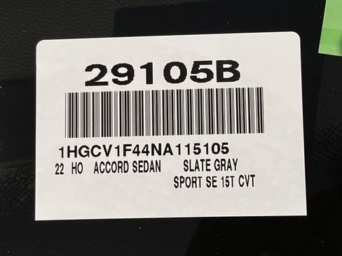 Used 2022 Honda Accord Sport Special Edition image 32