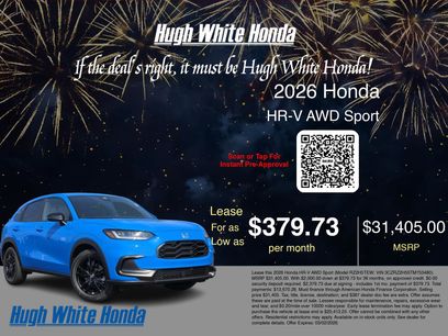 New 2026 Honda HR-V Sport