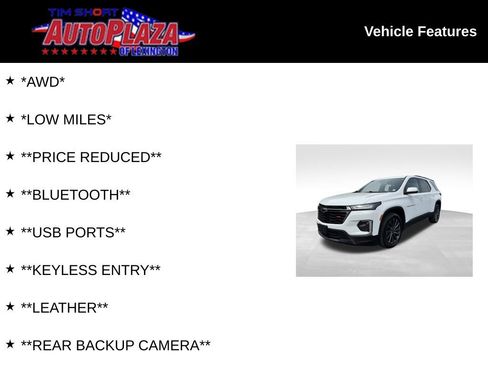 Used 2023 Chevrolet Traverse RS AWD/4WD image 7