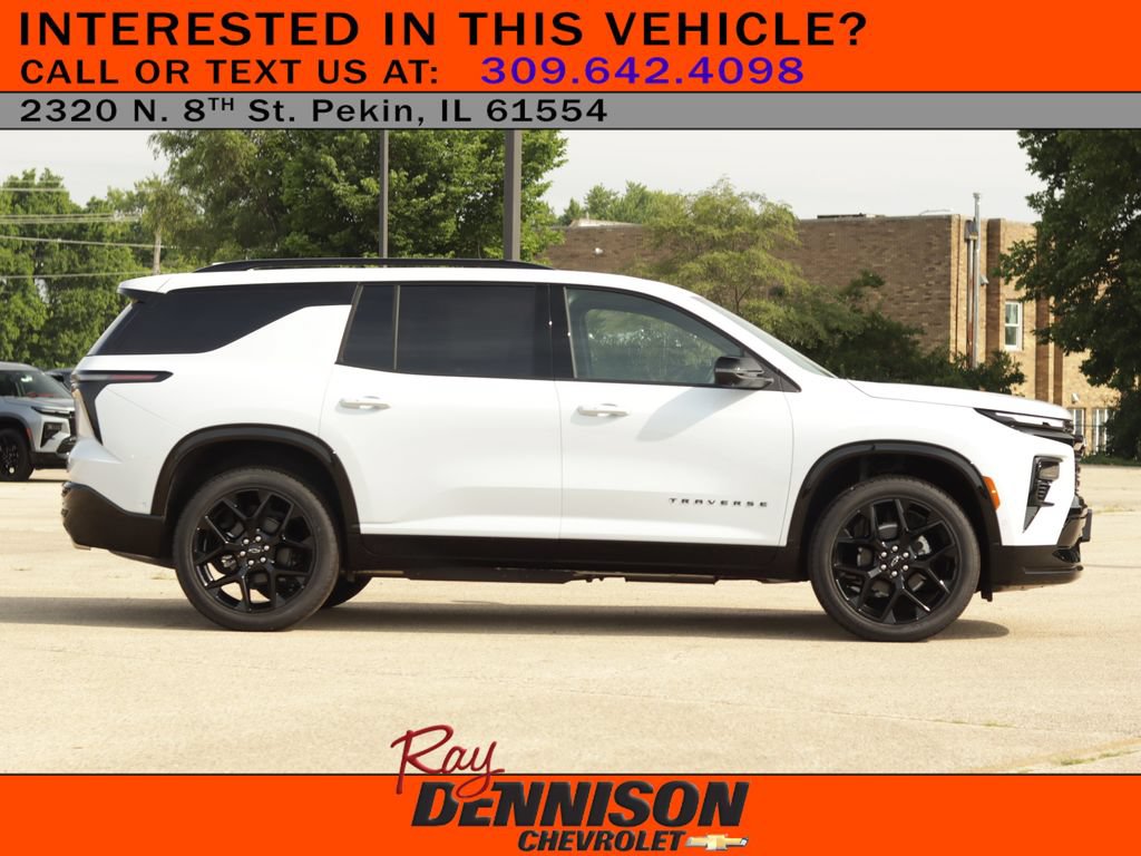 New 2026 Chevrolet Traverse RS w/ LPO, Floor Liner Package AWD/4WD image 8