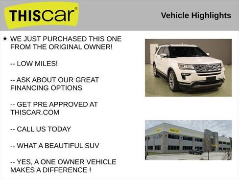 Used 2018 Ford Explorer Limited w/ Ford Safe & Smart Package image 9