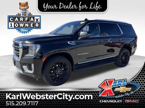 Certified 2022 GMC Yukon SLT w/ SLT Premium Package image 1
